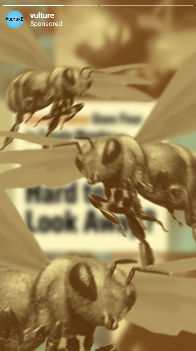 IG Stories takeover: the swarm hijacks the feed